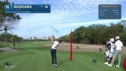 Patrick Rodgers | Round 2 | 16th hole | Shot 1 | 2025 Mexico Open