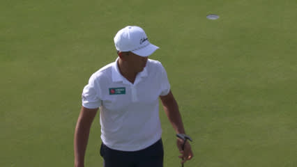 Kevin Yu | Round 3 | 17th hole | Shot 3 | 2025 Bank of Utah