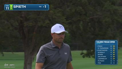 Jordan Spieth | Round 1 | 11th hole | Shot 4 | 2026 Valero