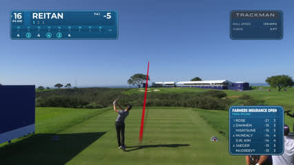 Kristoffer Reitan | Round 4 | 16th hole | Shot 1 | 2026 Farmers