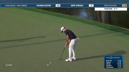 Nick Taylor | Round 2 | 13th hole | Shot 3 | 2025 THE PLAYERS