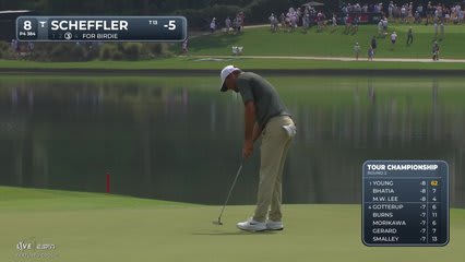 Scottie Scheffler | Round 2 | 8th hole | Shot 3 | 2026 TOUR Championship