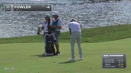 Rickie Fowler | Round 2 | 11th hole | Shot 2 | 2025 BMW Championship