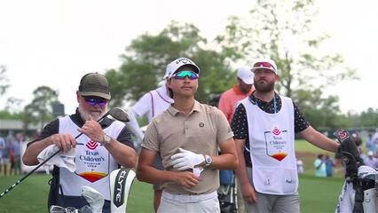 Min Woo Lee | Round 3 | 12th hole | Shot 1 | 2025 Houston Open