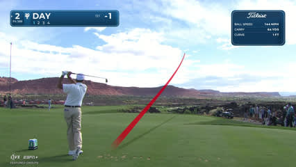 Jason Day | Round 1 | 2nd hole | Shot 1 | 2025 Bank of Utah