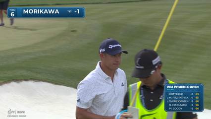 Collin Morikawa | Round 1 | 6th hole | Shot 4 | 2026 WM Phoenix Open