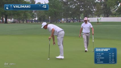 Sami Valimaki | Round 4 | 4th hole | Shot 4 | 2025 Houston Open