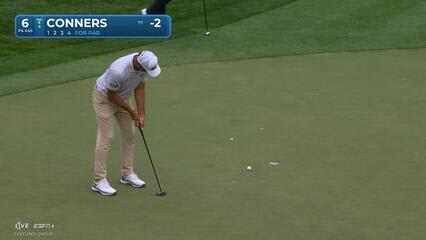 Corey Conners | Round 1 | 6th hole | Shot 4 | 2025 Valspar