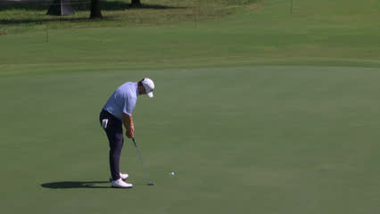 Thriston Lawrence | Round 1 | 4th hole | Shot 3 | 2025 Sanderson Farms