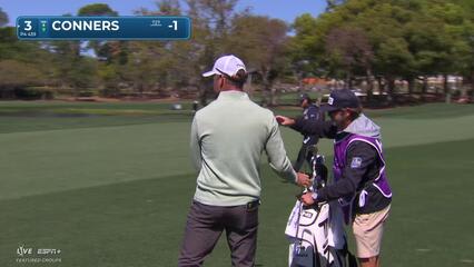 Corey Conners | Round 2 | 3rd hole | Shot 2 | 2025 Valspar