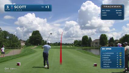 Adam Scott | Round 1 | 3rd hole | Shot 1 | 2025 3M Open