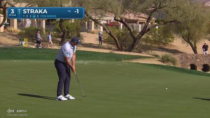 Sepp Straka | Round 2 | 3rd hole | Shot 5 | 2025 WM Phoenix Open