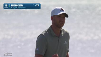Daniel Berger | Round 4 | 18th hole | Shot 3 | 2025 RBC Heritage