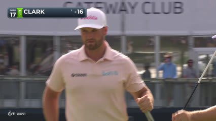 Wyndham Clark | Round 4 | 17th hole | Shot 4 | 2026 BMW Championship