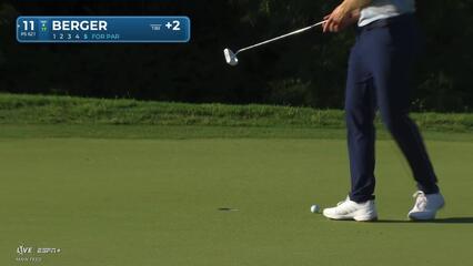 Daniel Berger | Round 2 | 11th hole | Shot 6 | 2025 Charles Schwab