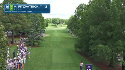 Matt Fitzpatrick | Round 1 | 16th hole | Shot 1 | 2026 Truist Championship