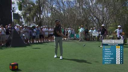 Daniel Berger | Round 3 | 3rd hole | Shot 1 | 2026 Arnold Palmer