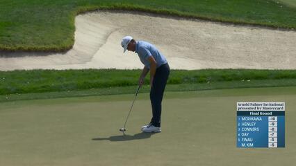 Keegan Bradley | Round 4 | 7th hole | Shot 2 | 2025 Arnold Palmer Invitational