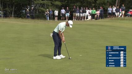 Collin Morikawa | Round 1 | 15th hole | Shot 4 | 2025 Genesis Scottish Open