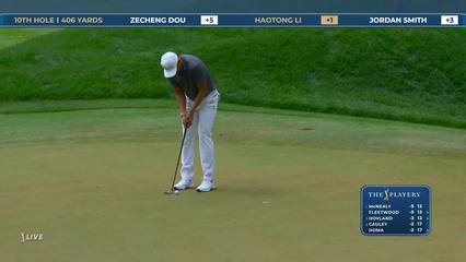 Haotong Li | Round 1 | 10th hole | Shot 6 | 2026 THE PLAYERS