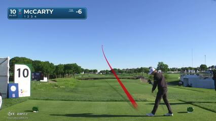 Matt McCarty | Round 2 | 10th hole | Shot 1 | 2025 THE CJ CUP