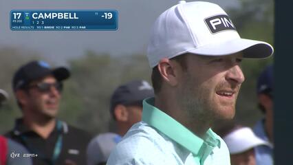 Brian Campbell | Round 4 | 17th hole | Shot 1 | 2025 Mexico Open