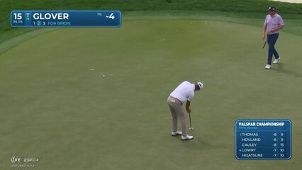 Lucas Glover | Round 4 | 15th hole | Shot 2 | 2025 Valspar