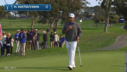 Hideki Matsuyama | Round 3 | 1st hole | Shot 4 | 2025 Farmers