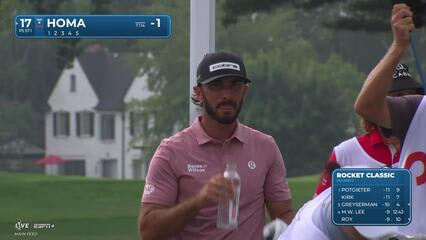 Max Homa | Round 2 | 17th hole | Shot 1 | 2025 Rocket Classic