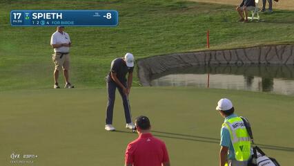 Jordan Spieth | Round 2 | 17th hole | Shot 3 | 2025 WM Phoenix Open