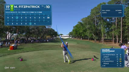 Matt Fitzpatrick | Round 4 | 17th hole | Shot 1 | 2026 Valspar