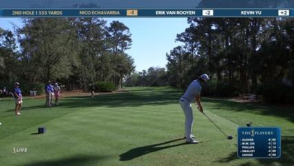 Nico Echavarria | Round 1 | 2nd hole | Shot 1 | 2025 THE PLAYERS