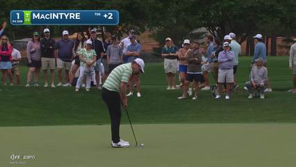 Robert MacIntyre | Round 3 | 1st hole | Shot 4 | 2026 Truist Championship