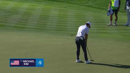 Michael Kim | Round 4 | 4th hole | Shot 4 | 2026 WM Phoenix Open