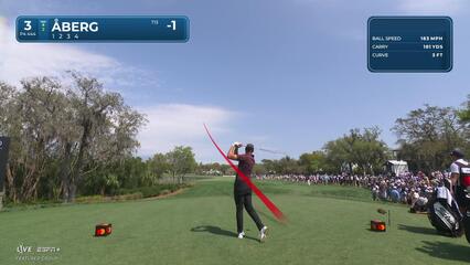 Ludvig Åberg | Round 3 | 3rd hole | Shot 1 | 2025 Arnold Palmer Invitational