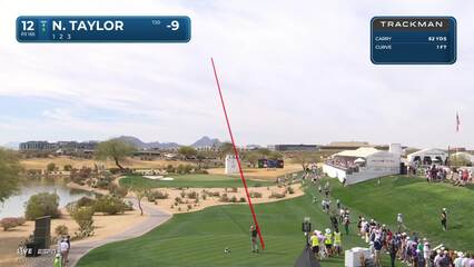 Nick Taylor | Round 4 | 3rd hole | Shot 3 | 2025 WM Phoenix Open