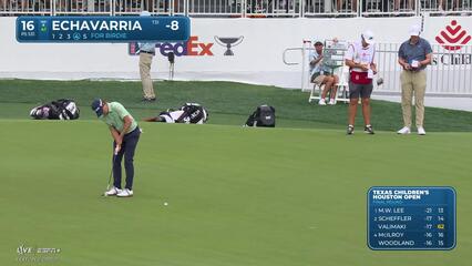 Nico Echavarria | Round 4 | 16th hole | Shot 5 | 2025 Houston Open