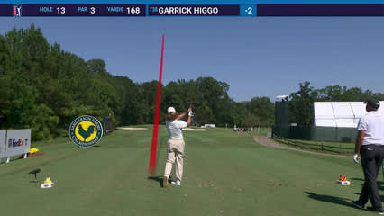Garrick Higgo | Round 1 | 13th hole | Shot 1 | 2025 Sanderson Farms