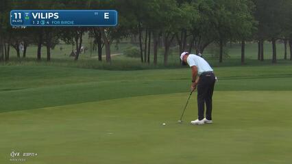 Karl Vilips | Round 1 | 11th hole | Shot 3 | 2025 THE CJ CUP
