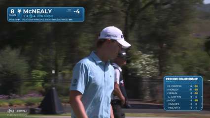 Maverick McNealy | Round 2 | 8th hole | Shot 3 | 2025 Procore