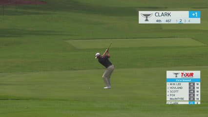 Wyndham Clark | Round 1 | 4th hole | Shot 2 | 2026 TOUR Championship