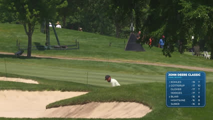 Tony Finau | Round 4 | 18th hole | Shot 2 | 2026 John Deere