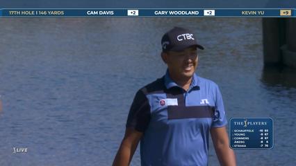 Kevin Yu | Round 2 | 17th hole | Shot 2 | 2026 THE PLAYERS