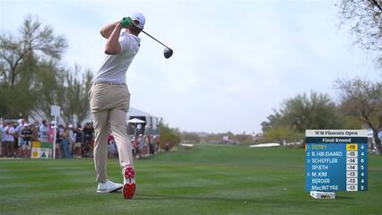 Thomas Detry | Round 4 | 5th hole | Shot 4 | 2025 WM Phoenix Open