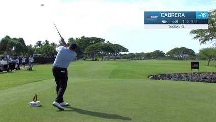 Ángel Cabrera | Round 3 | 9th hole | Shot 1 | 2026 Mitsubishi