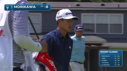 Collin Morikawa | Round 2 | 7th hole | Shot 3 | 2025 Rocket Classic