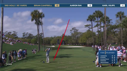 Brian Campbell | Round 2 | 3rd hole | Shot 1 | 2026 THE PLAYERS