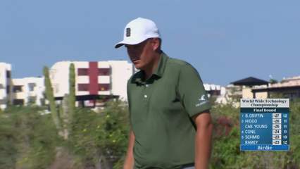 Sami Valimaki | Round 4 | 13th hole | Shot 3 | 2025 World Wide Technology