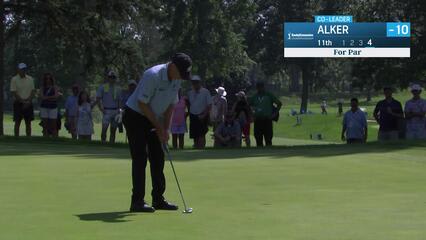 Steven Alker | Round 4 | 11th hole | Shot 4 | 2025 Kaulig Co. Championship