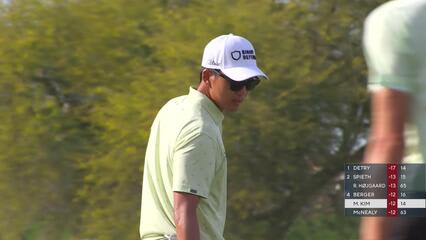 Michael Kim | Round 3 | 15th hole | Shot 5 | 2025 WM Phoenix Open